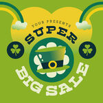 潮流节日促销图案元素