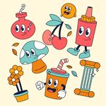 可爱卡通物品大集合