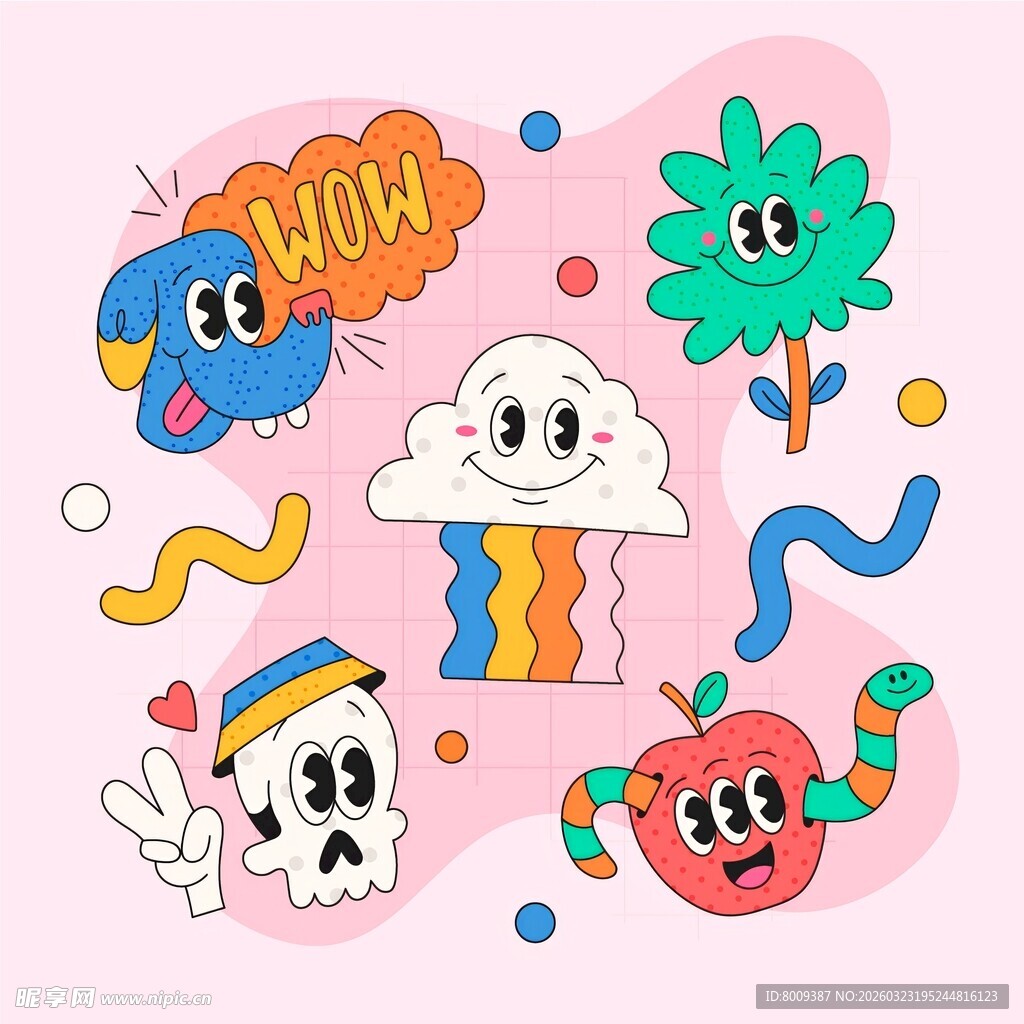 可爱卡通图案集合