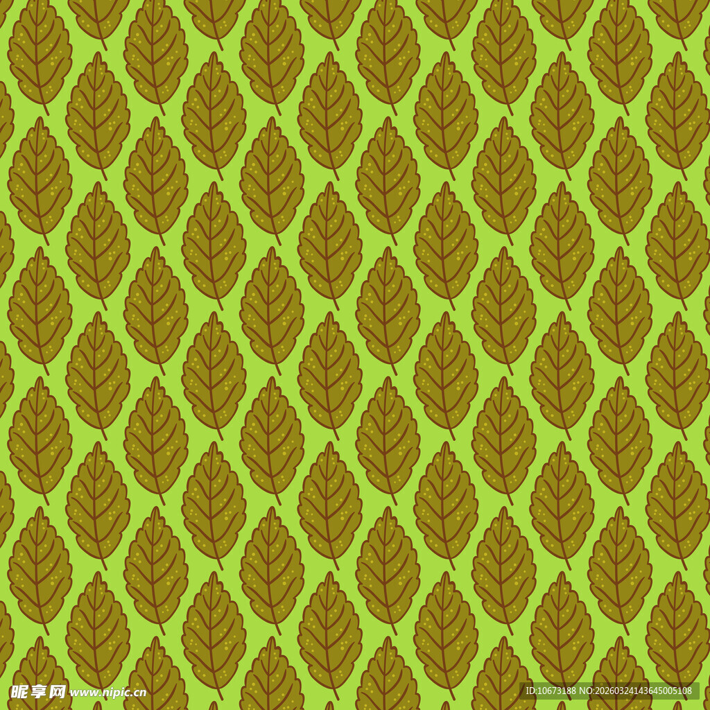 叶子图案背景