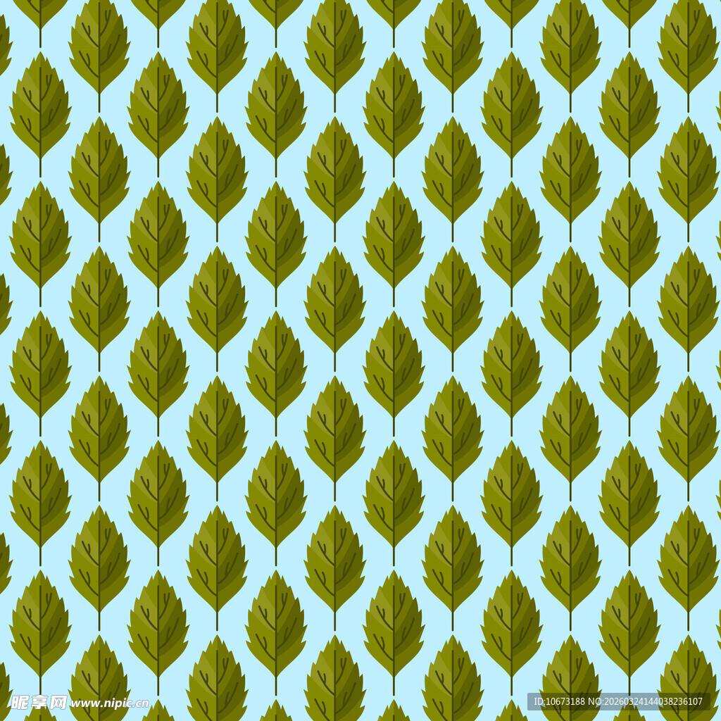 叶子图案背景