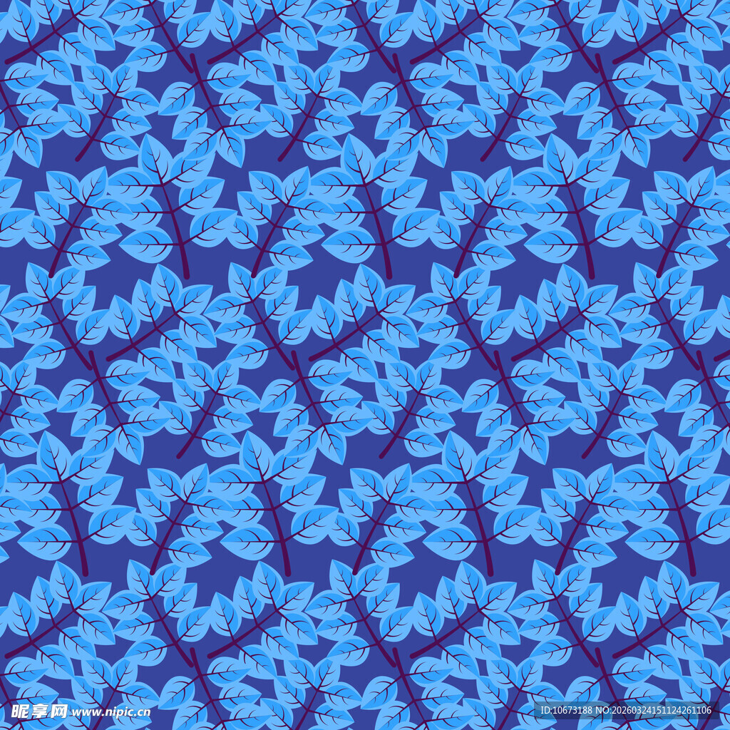 叶子图案背景
