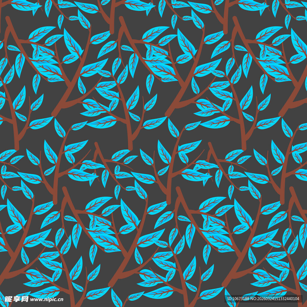 叶子图案背景