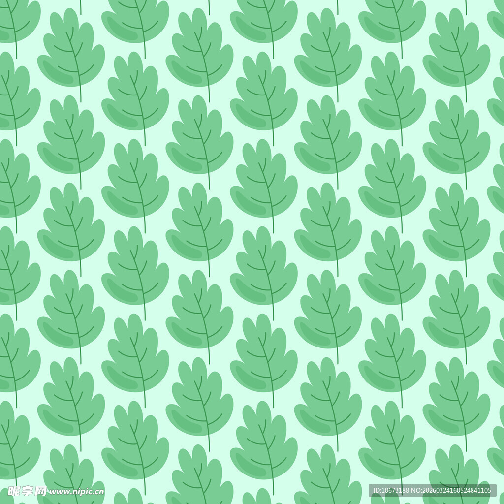 叶子图案背景