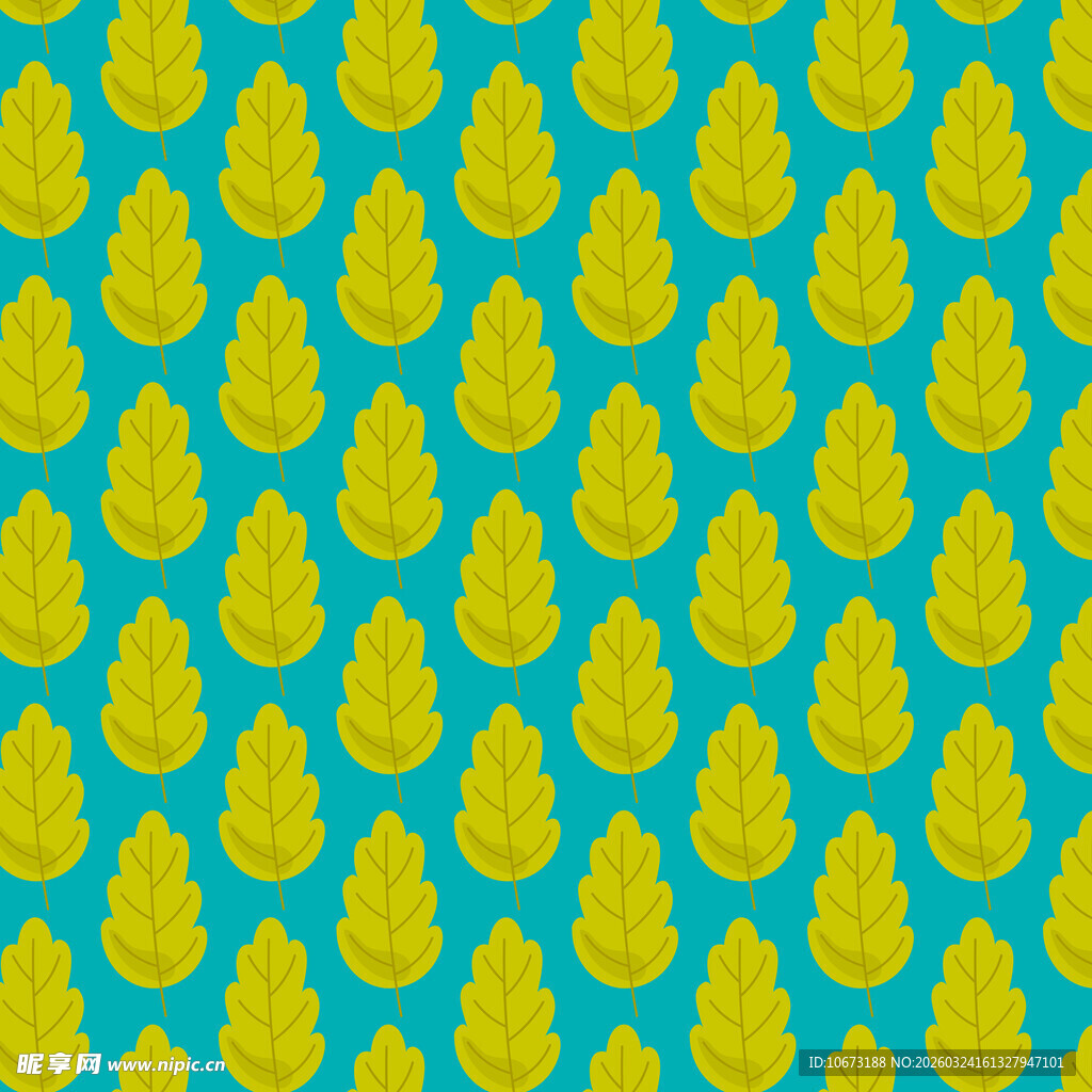 叶子图案背景