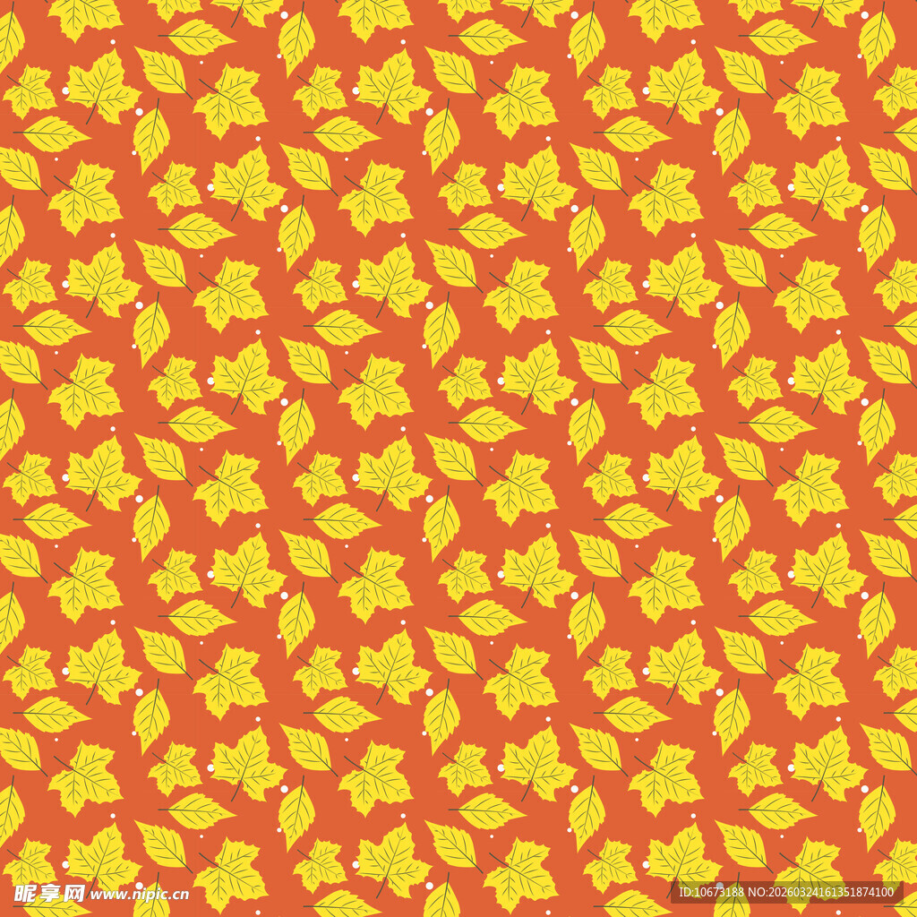 叶子图案背景