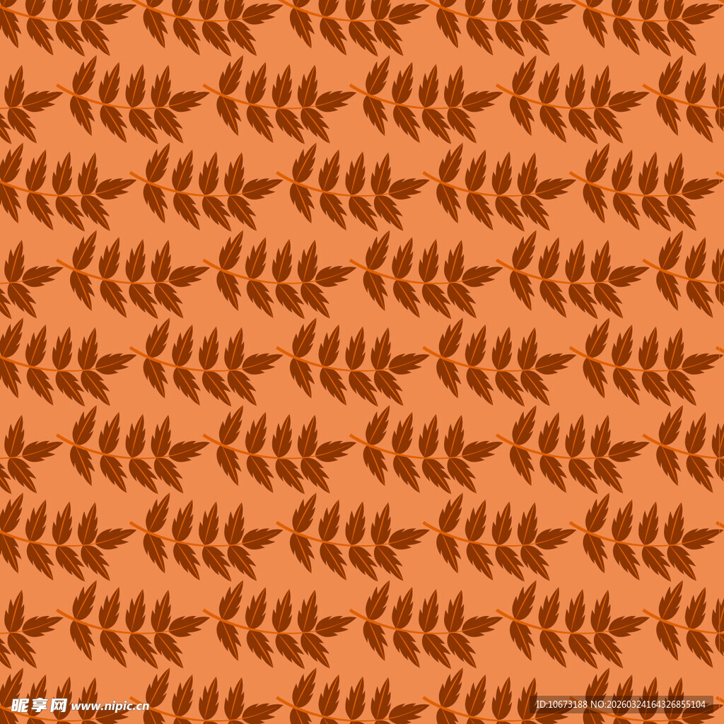 叶子图案背景