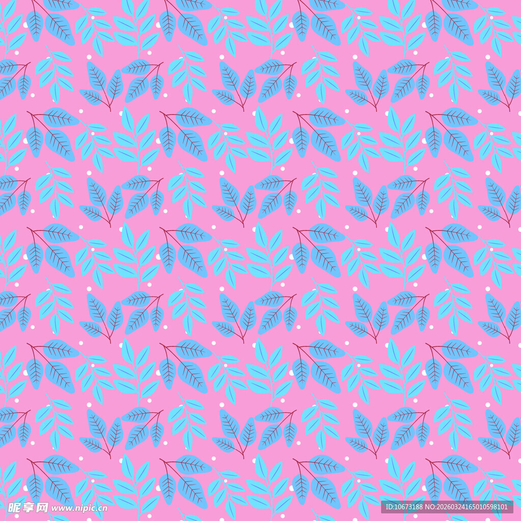 叶片图案背景