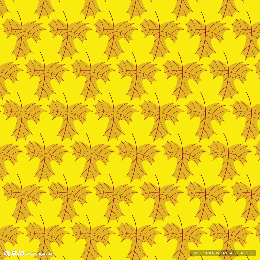 叶片图案背景