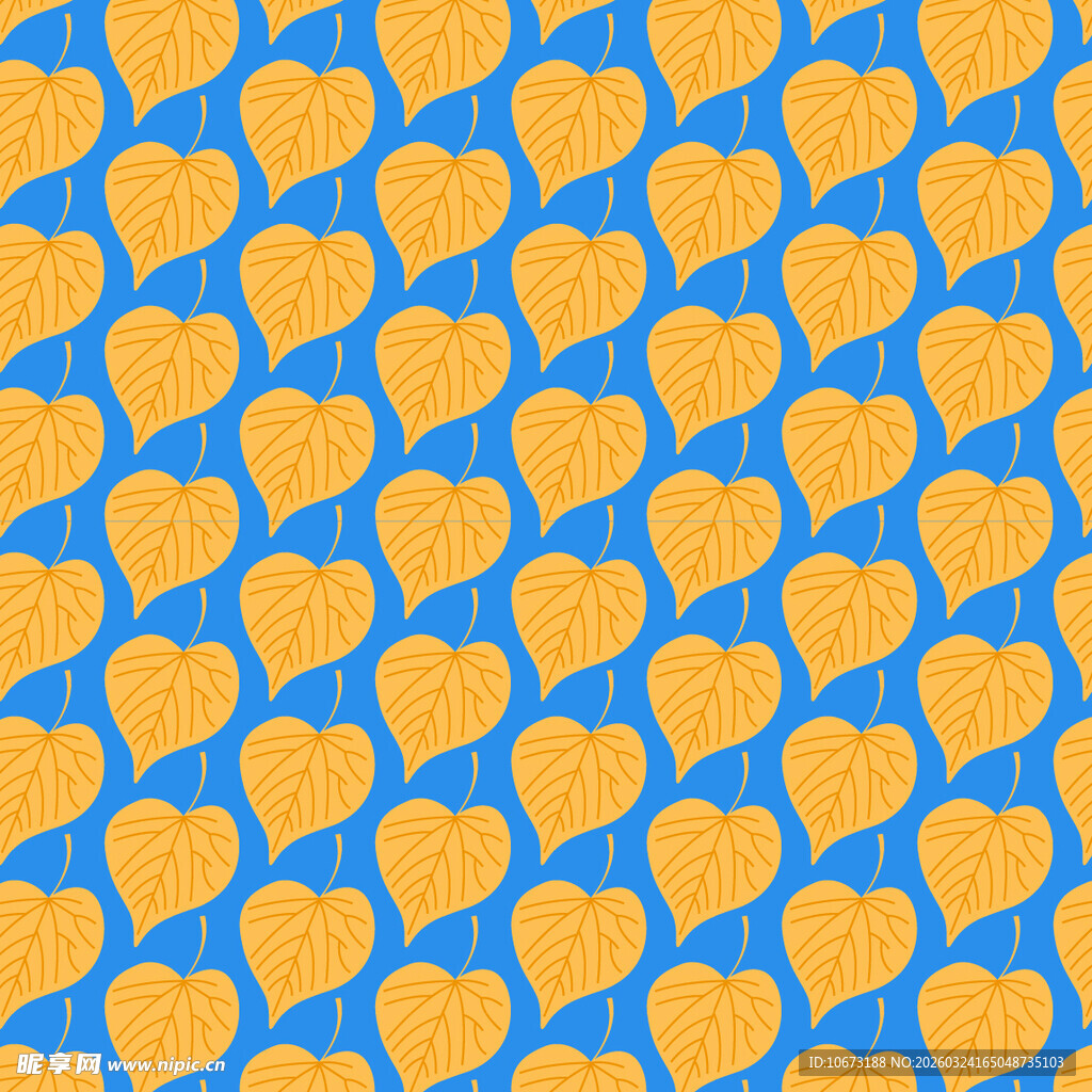 叶片图案背景