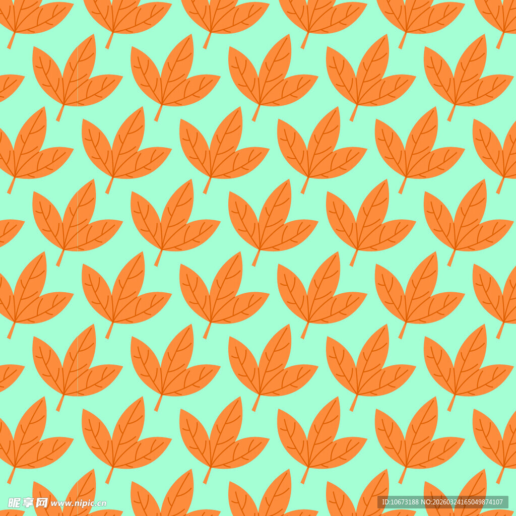 叶片图案背景