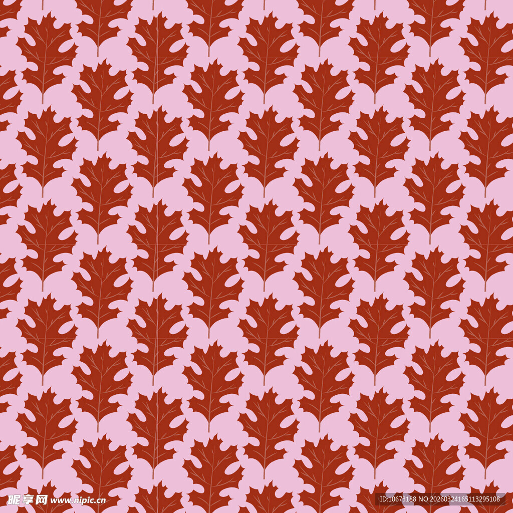 叶片图案背景