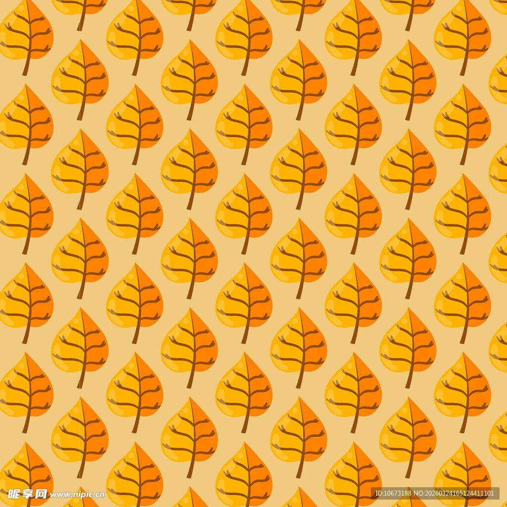 叶片图案背景