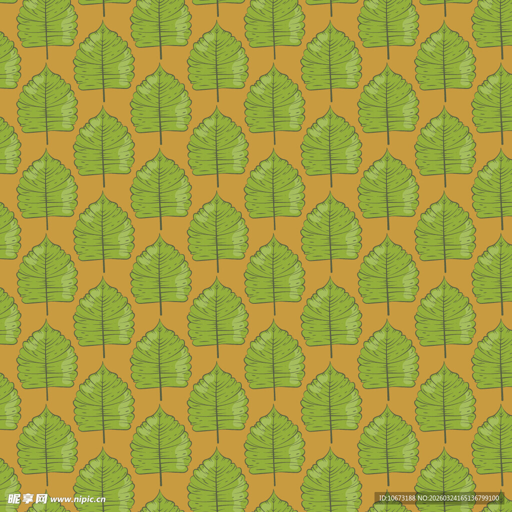 叶片图案背景