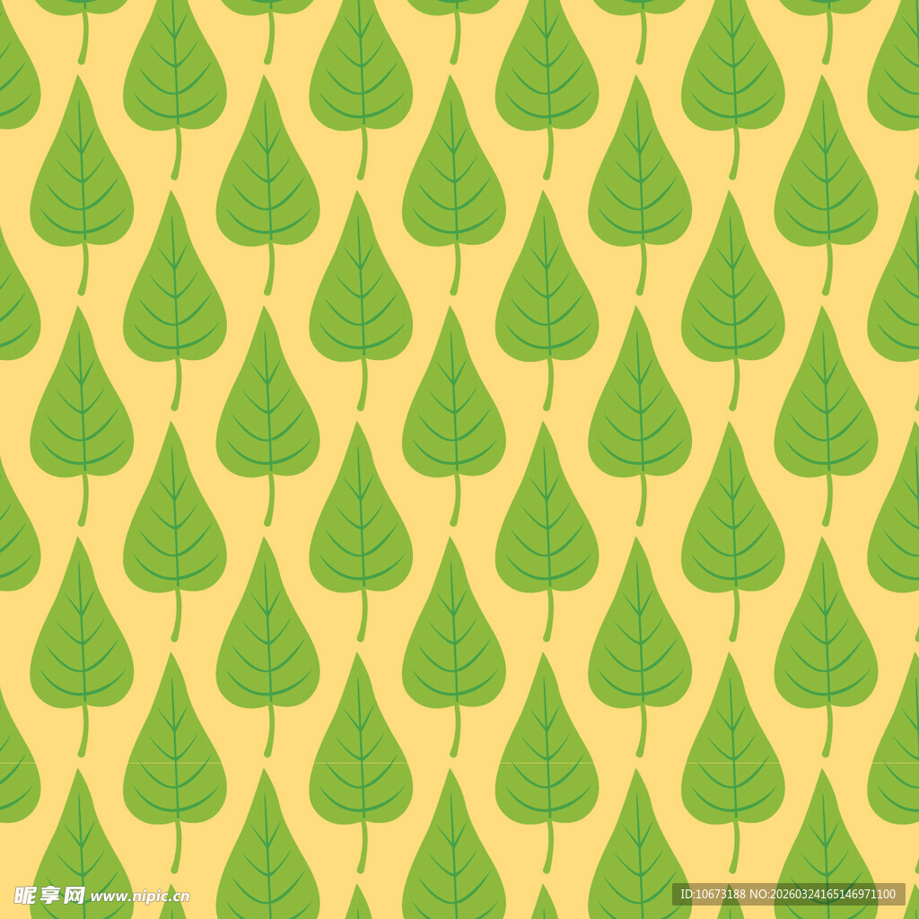 叶片图案背景