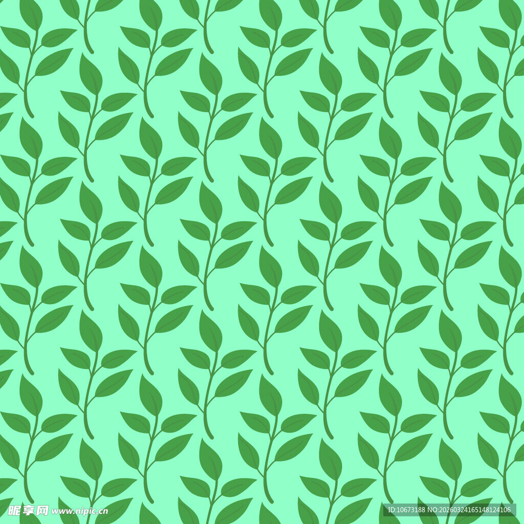 叶片图案背景