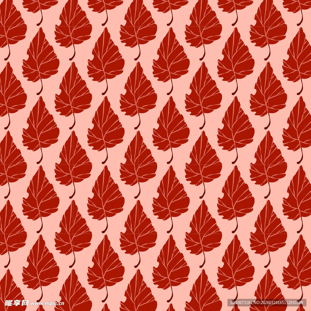 叶片图案背景
