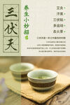 三伏天养生茶韵