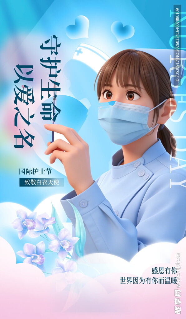 国际护士节海报
