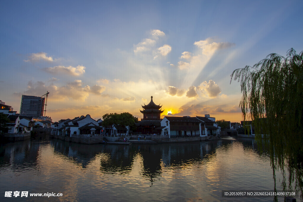 苏州七里山塘风光