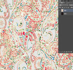 腰果花  佩斯利花纹