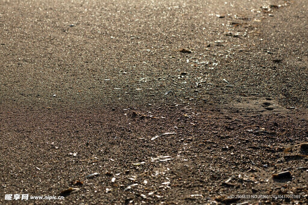 火星表面的岩石地貌