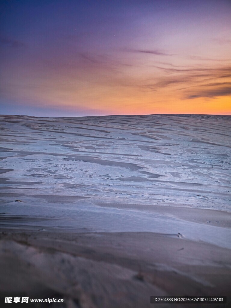海边绝美日落景致