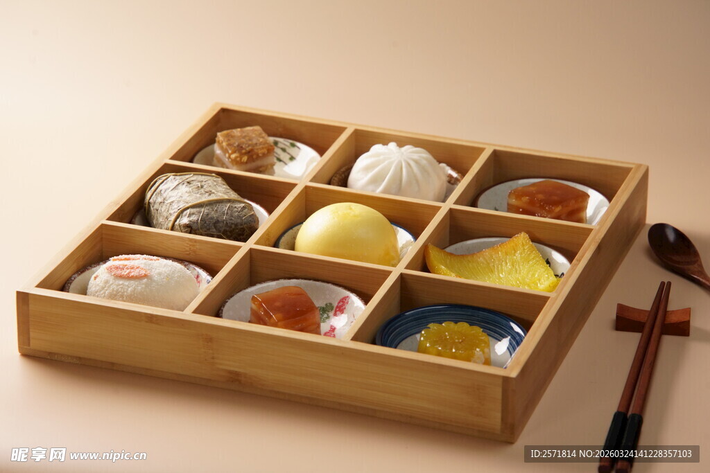 茶点 点心盒 水晶粿 糯米鸡 