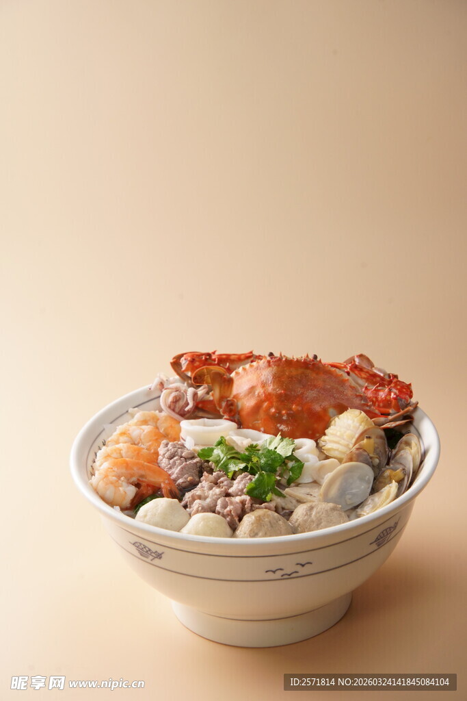 海鲜盖饭 美味诱人