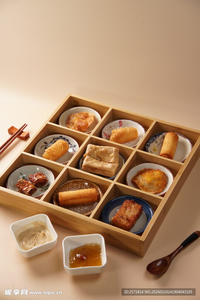 日式精致点心拼盘
