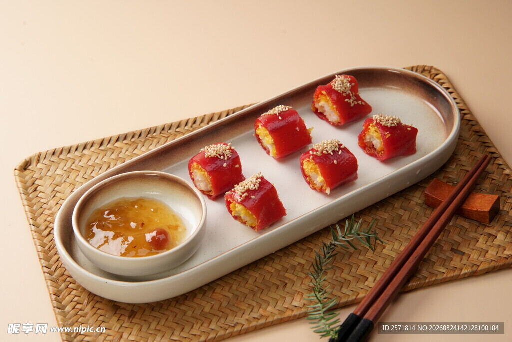 美味 红米肠 梅子酱 广式早茶