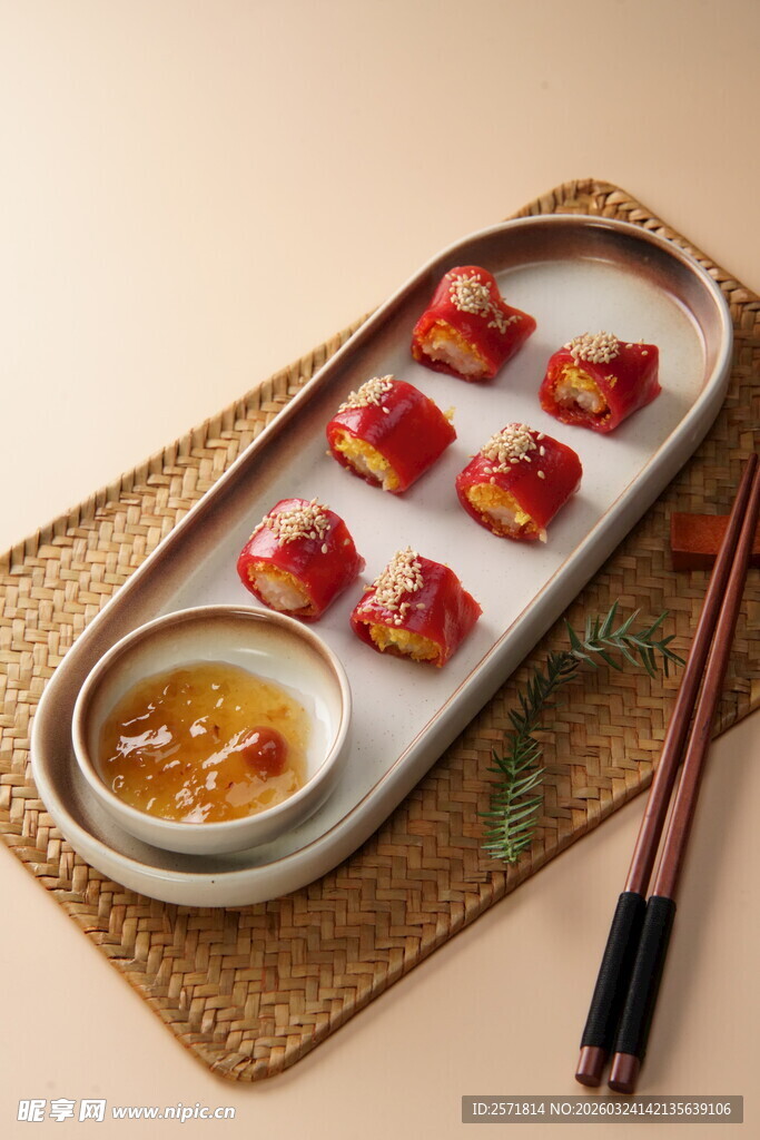 红米肠 梅子酱 广式早茶 粤菜