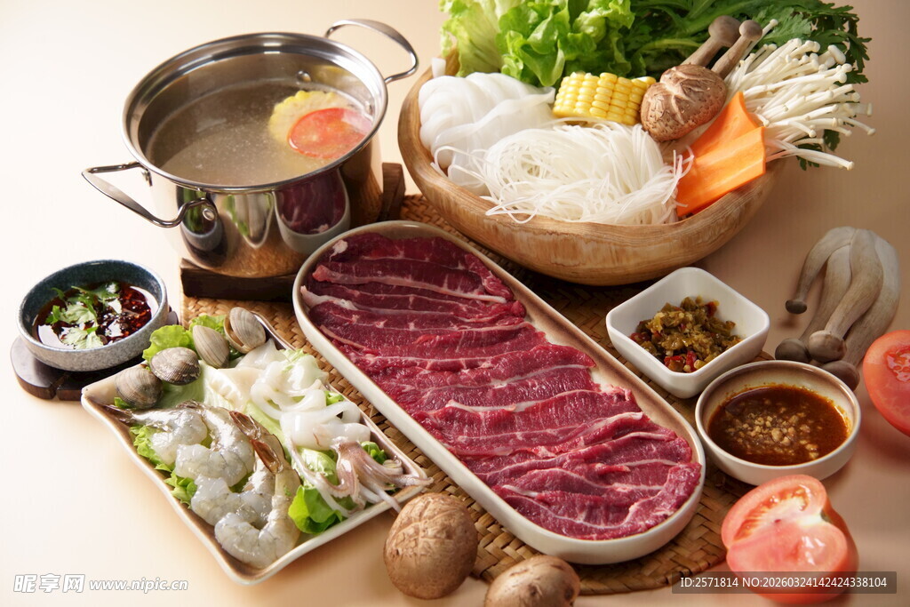 火锅 食材 