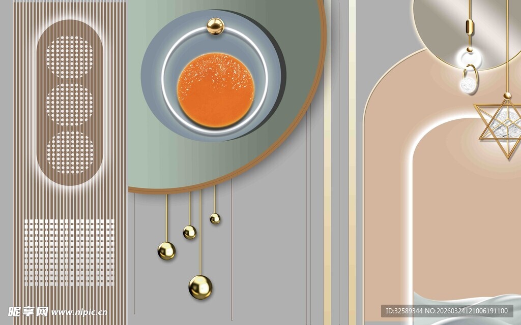 现代简约风室内装饰一角