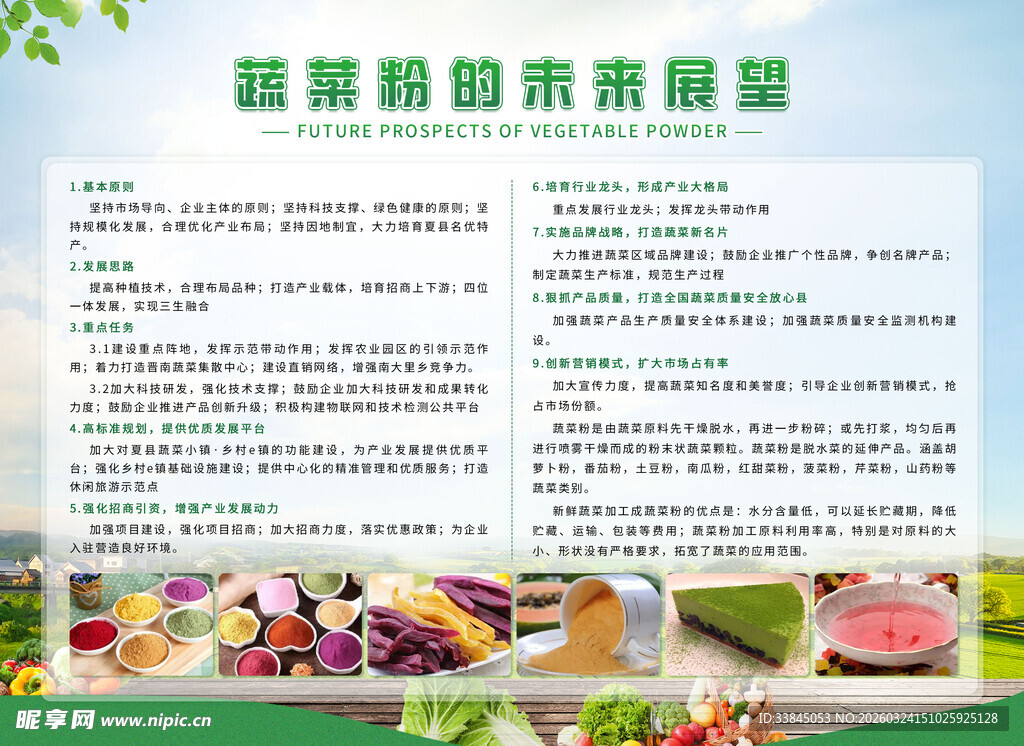 助农蔬菜背景展板