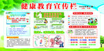 健康教育宣传栏展示