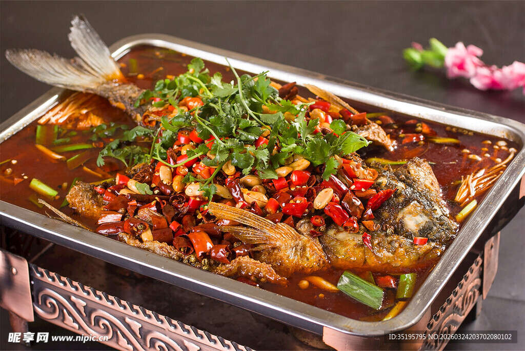 香辣美味烤鱼