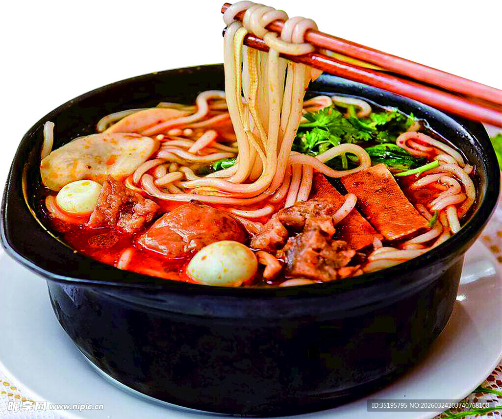 热气腾腾的美味麻辣米线
