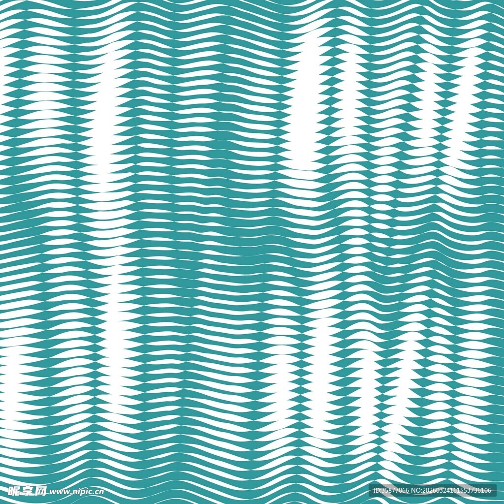 蓝绿色条纹抽象图案背景