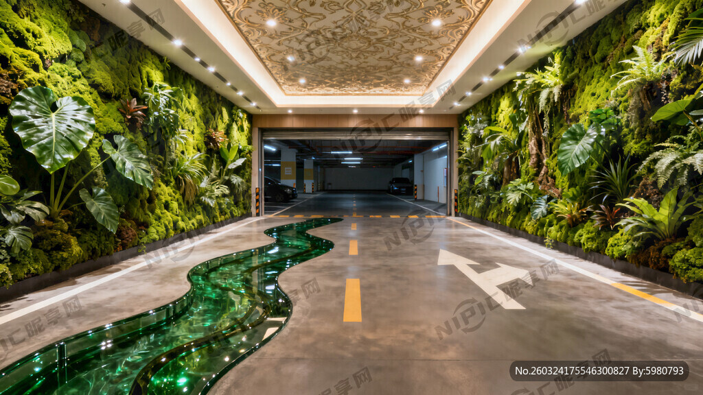 客户需要设计一面仿真永生植物墙