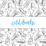 冷饮图案背景