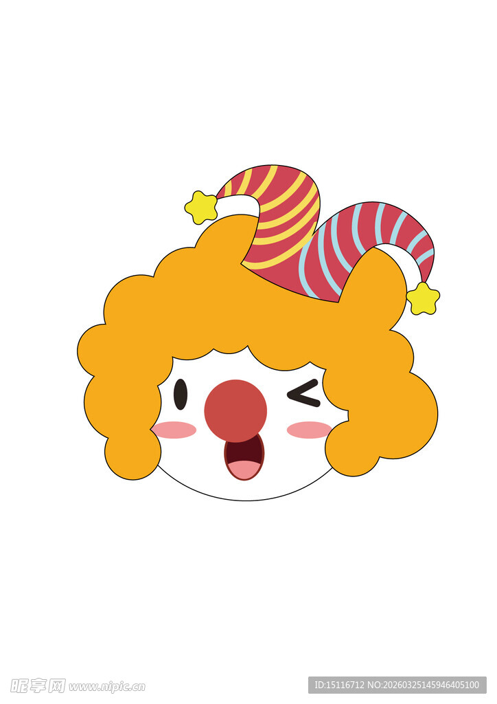 愚人节小丑头像