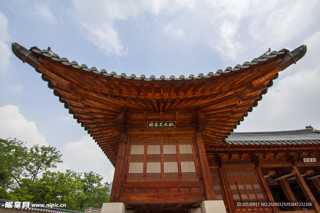 韩国首尔昌德宫古建