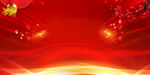 红色背景