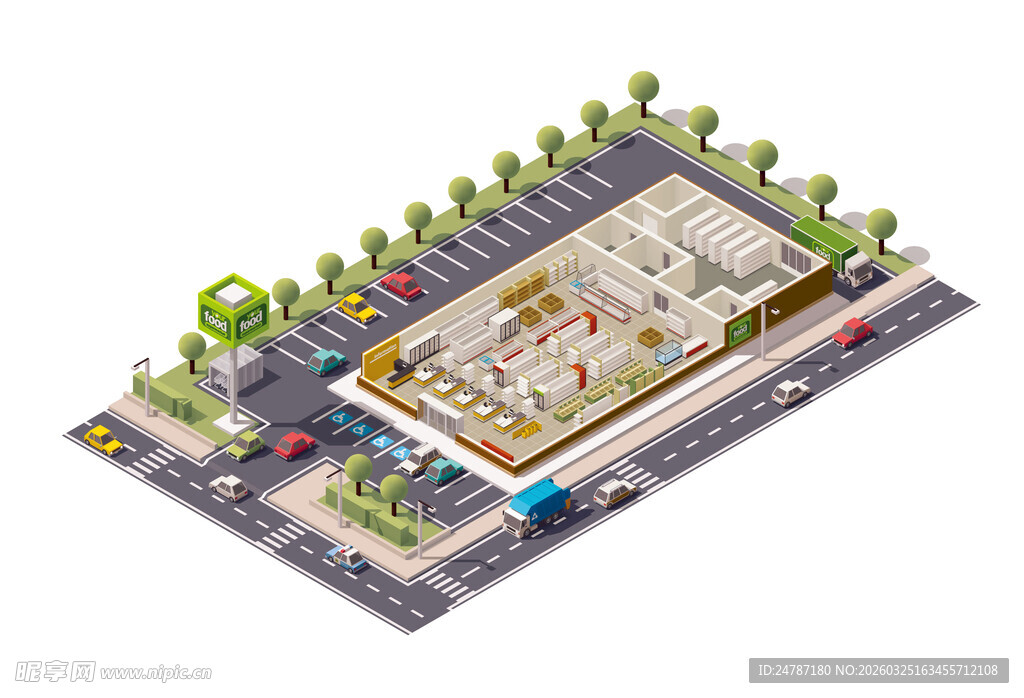 等距大型超市