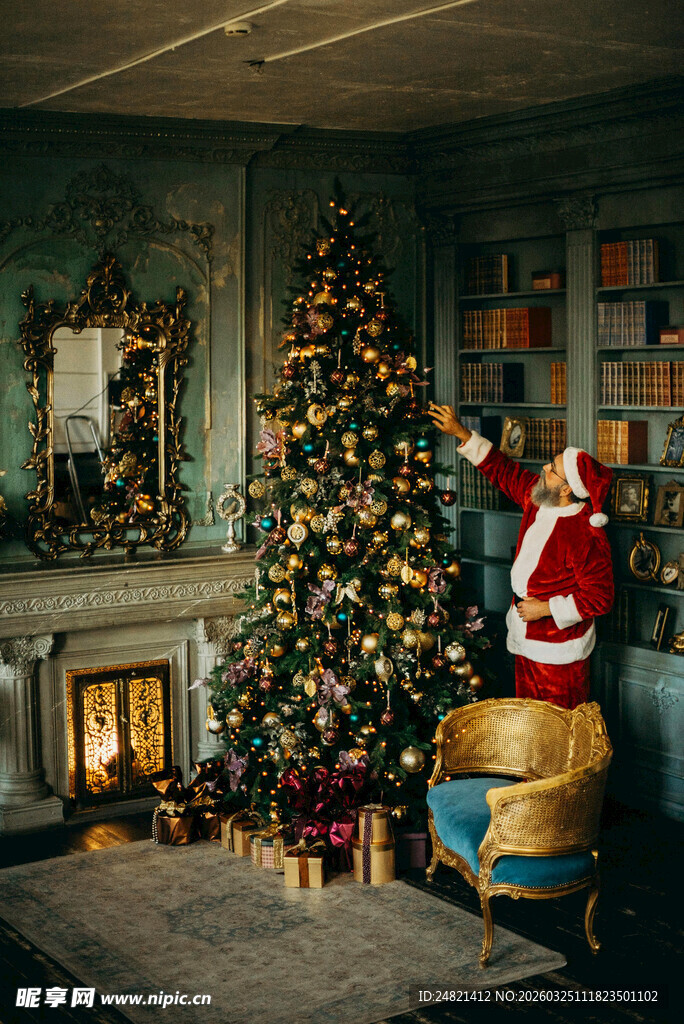 圣诞室内场景
