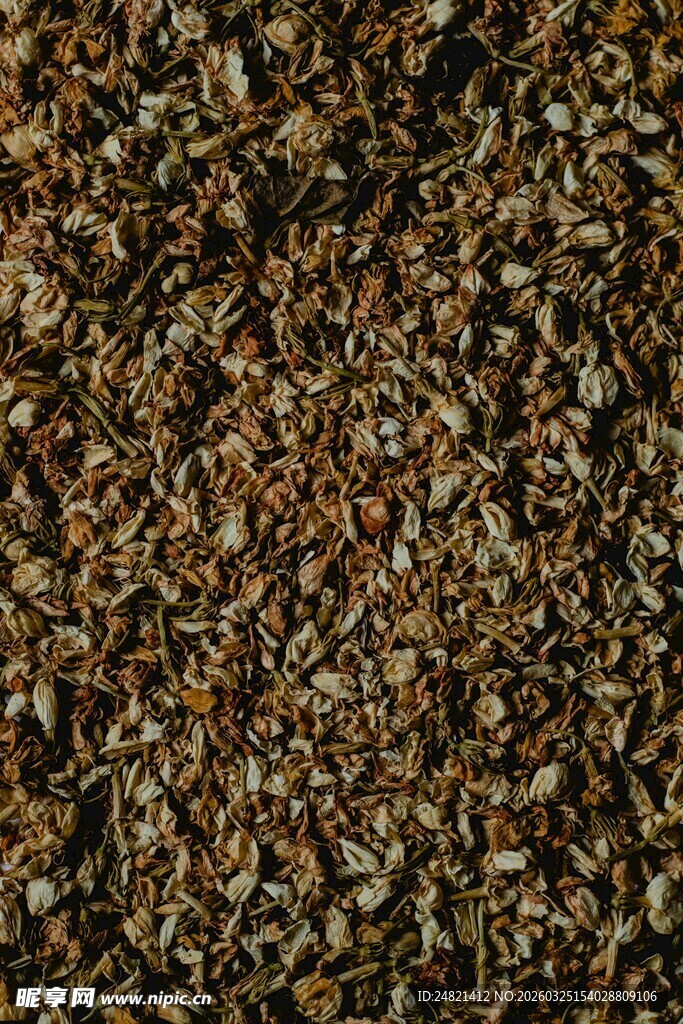 褐色碎石颗粒特写