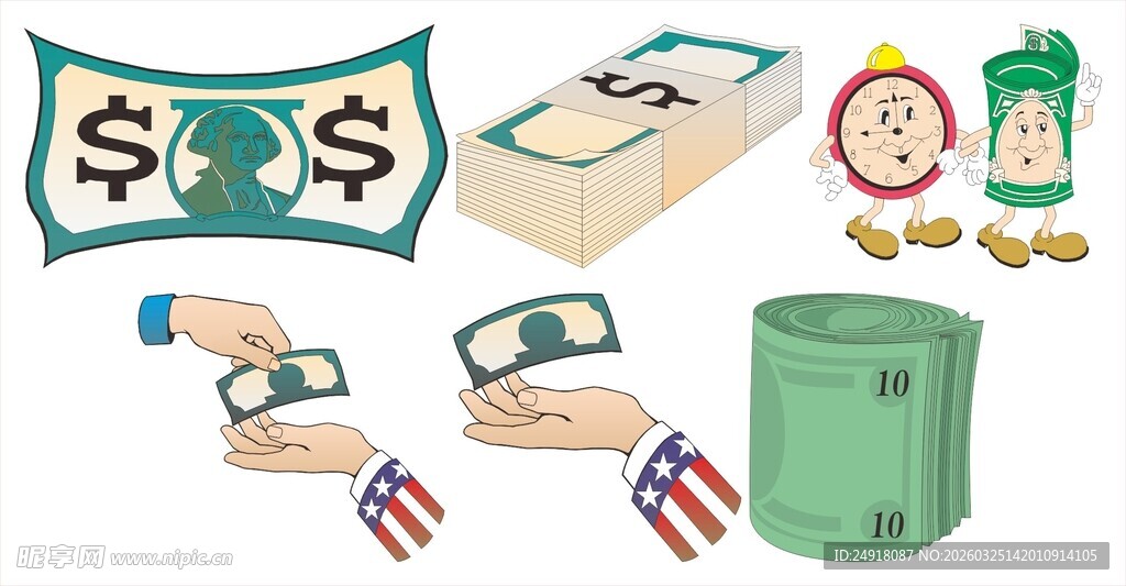 多样金融元素展示