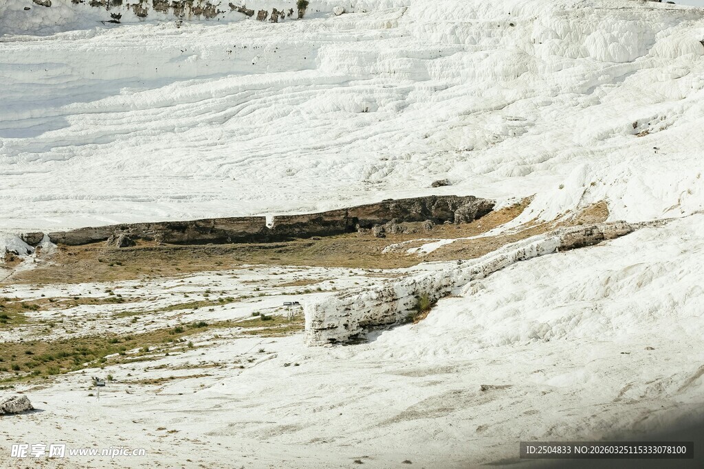 土耳其棉花堡自然景观