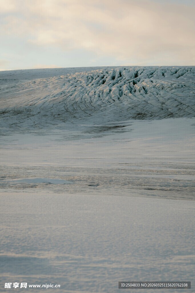 雪覆旷野 静谧自然之景
